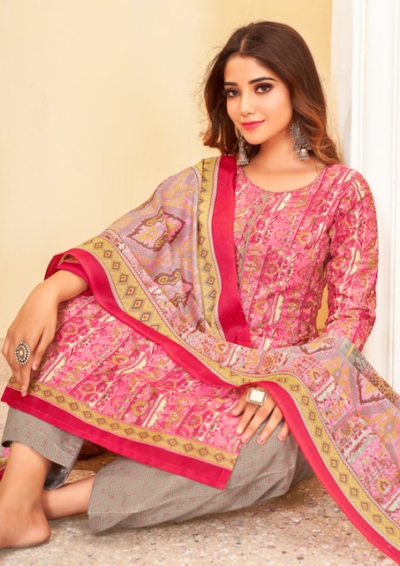 Ganeshji Nargis Vol-1 indo Cotton Designer Exclusive Dress Material
